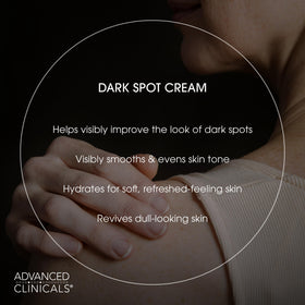 Advanced Clinicals cream texture close-up showing smooth spreadable formula
