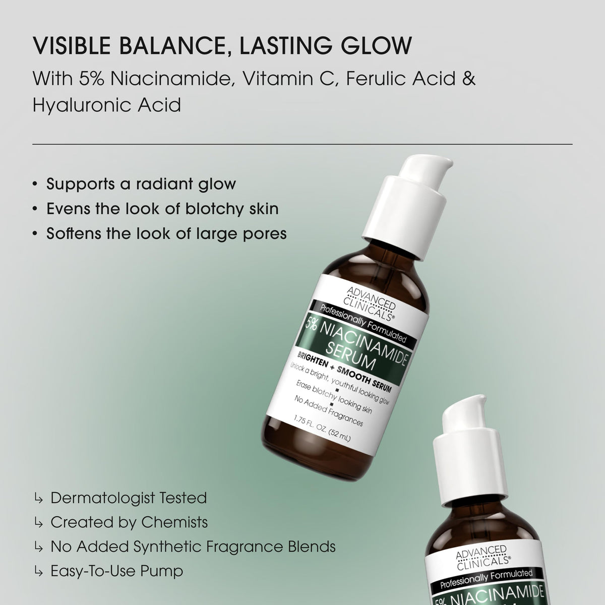 Advanced Clinicals gel texture close-up showing smooth spreadable formula for hydration