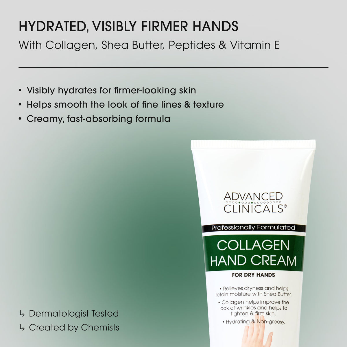 Advanced Clinicals close-up label view highlighting key ingredients