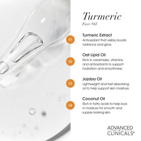 Advanced Clinicals label detail showing ingredients and formulation clarity
