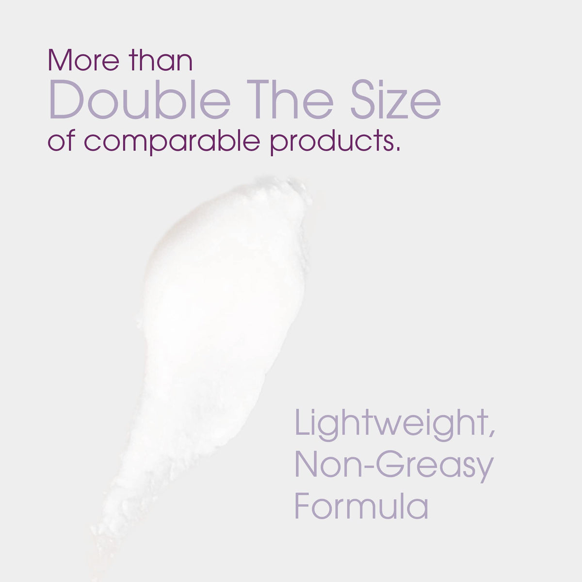 Advanced Clinicals cream being massaged into legs, promotes soothing and smoothing