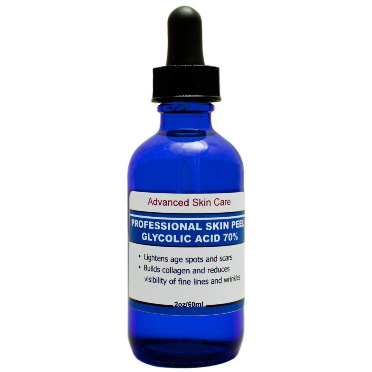 Advanced Skin Care serum texture close-up demonstrating lightweight absorption benefit