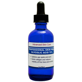 Advanced Skin Care serum texture close-up demonstrating lightweight absorption benefit