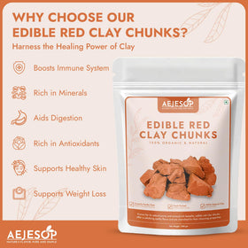 AEJESOP red clay mixed into a smooth facial mask in bowl