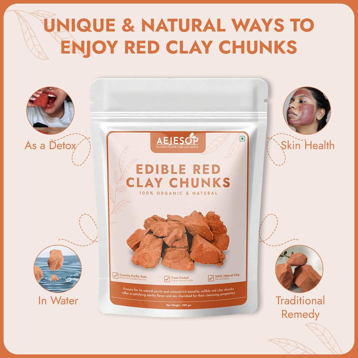 AEJESOP red clay used on scalp to lift oil and buildup