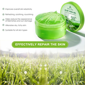 Aero Zen applied to face demonstrating quick absorption and calm