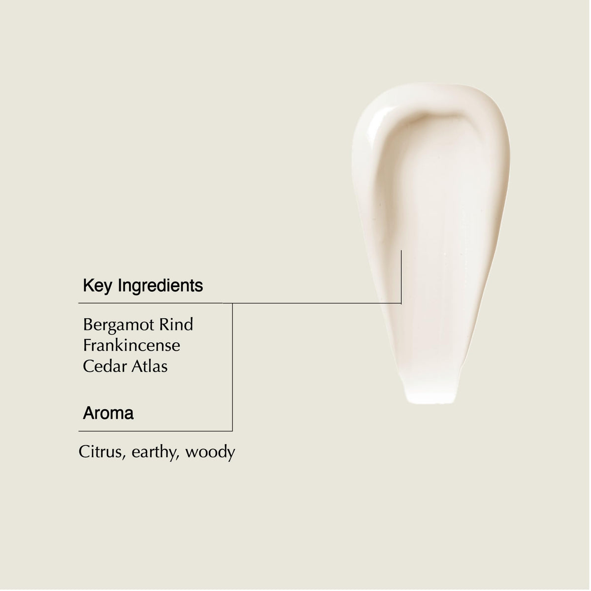 Aesop creamy conditioner texture close-up demonstrating smooth spreadability