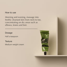 Aesop open jar texture close-up highlighting creamy, nourishing balm