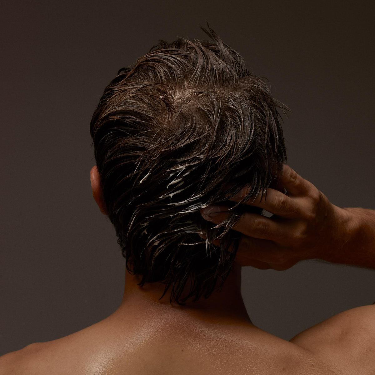 Aesop hair after use smooth and shiny finish showing improved manageability benefit