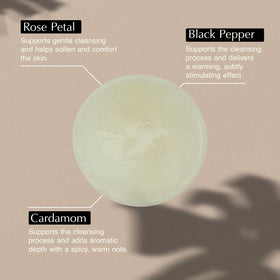 Aesop pump dispensing foam in hand demonstrating easy use benefit