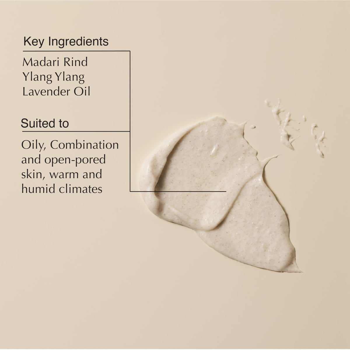 Aesop product applied to hand demonstrating creamy feel and easy spreadability