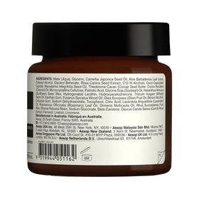 Aesop recycled bottle close-up showing eco-conscious packaging benefit