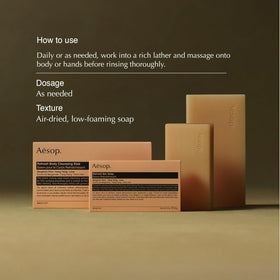 Aesop Refresh slab close-up texture highlighting air-dried creamy surface