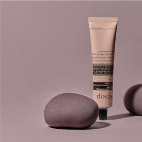 Aesop label detail highlighting botanical ingredients and recycled aluminum tube