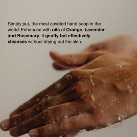 Aesop pump detail highlighting easy dispensing and controlled use benefit
