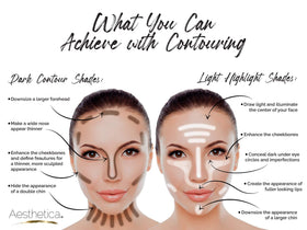 Aesthetica cream texture close-up showing silky finish and smooth blendability