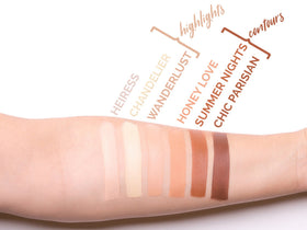 Aesthetica product label showing vegan, cruelty-free and talc-free ingredient benefits