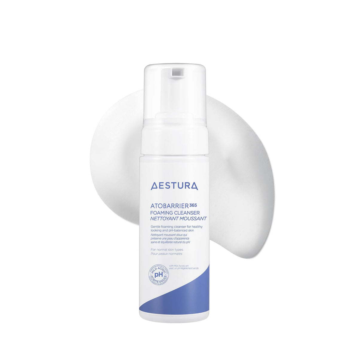 AESTURA bottle front packaging showing clean design and product name
