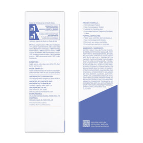 AESTURA bottle with clinical cloth suggesting tested, gentle formulation