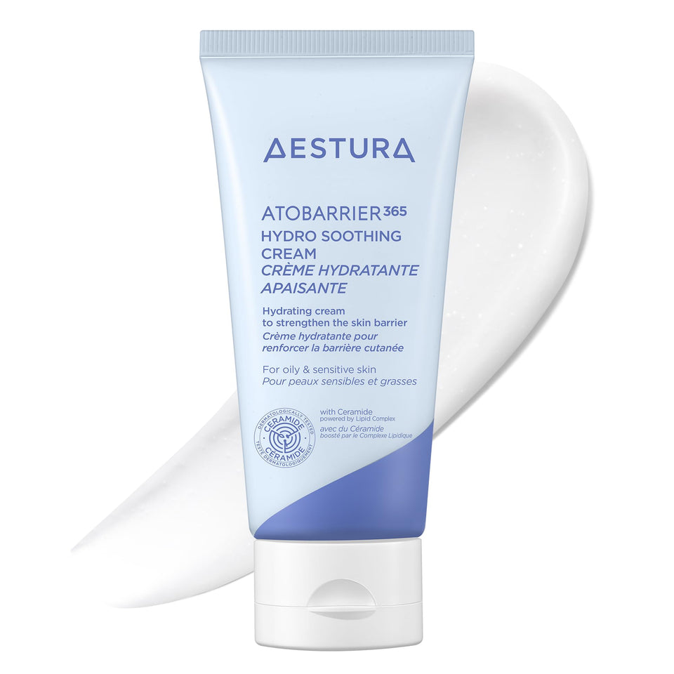 AESTURA front packaging showing product benefits and cooling focus