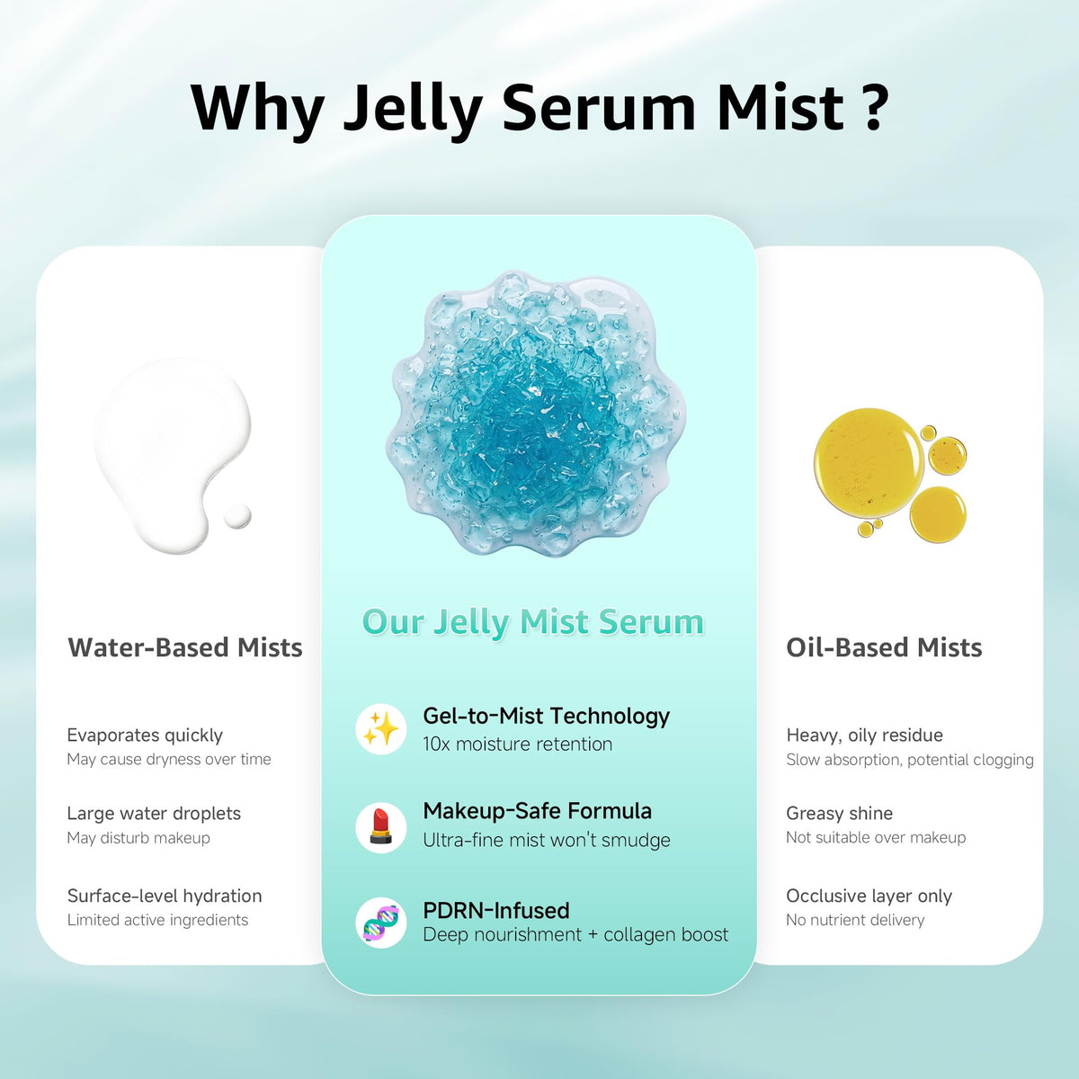 AexZzen mist refresh over makeup for dewy, non-smudging finish
