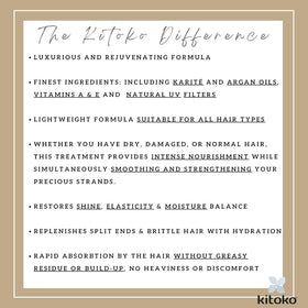 Affinage Kitoko label closeup highlighting ingredients and antioxidant benefit