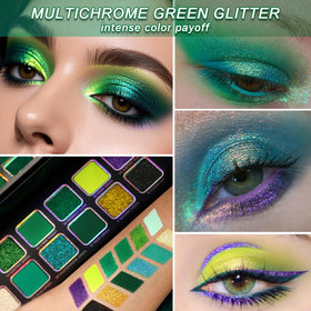 Afflano application fingertip pressing chrome shade for maximum sparkle