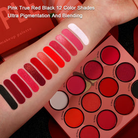 Afflano shimmer shade swatch showing reflective pigment for highlight impact