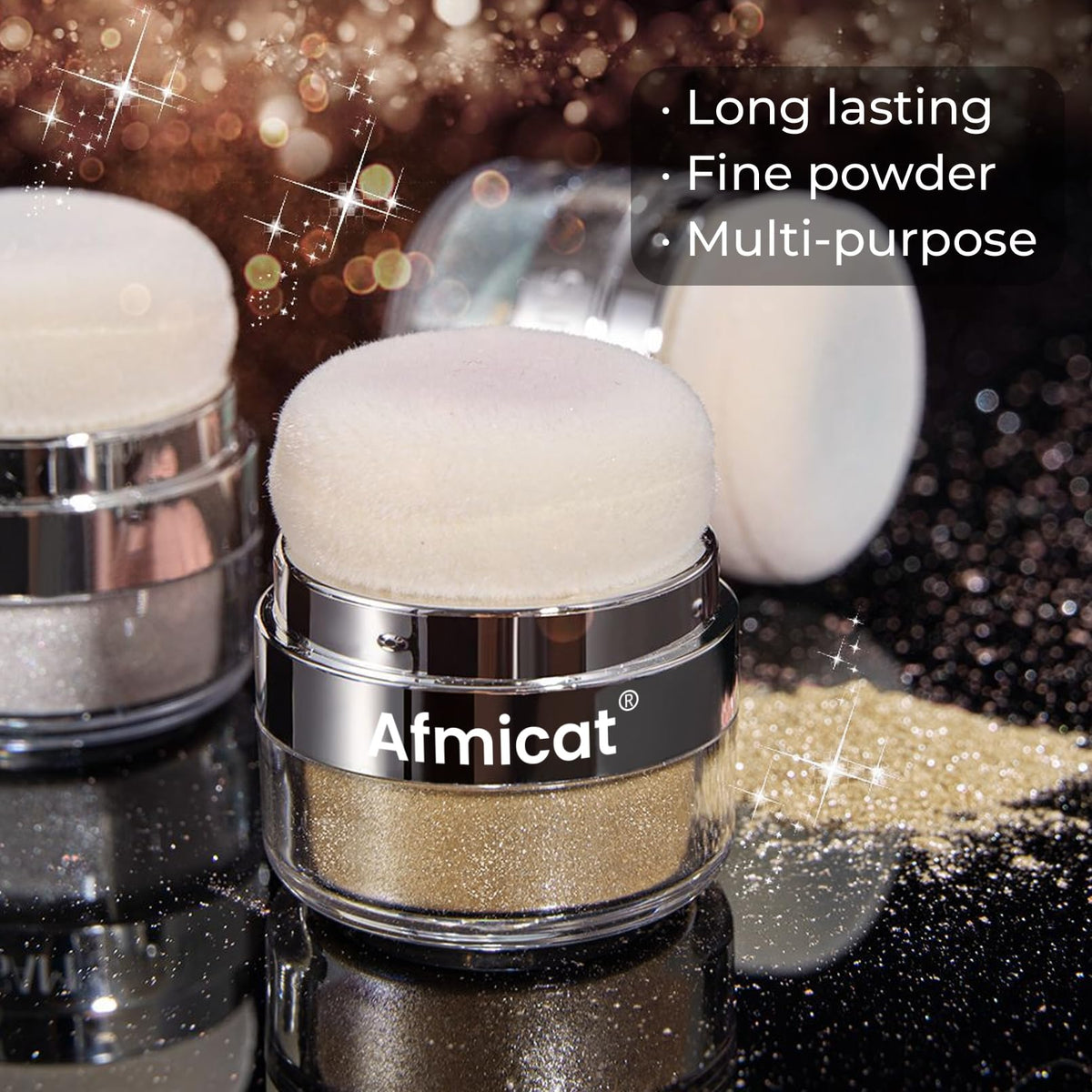 afmicat size comparison with lipstick illustrating compact travel convenience