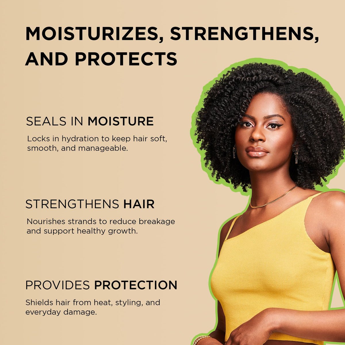 African Pride oil texture on dropper demonstrating lightweight consistency and easy absorption