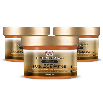 African Pride jar front packaging showing product and benefits