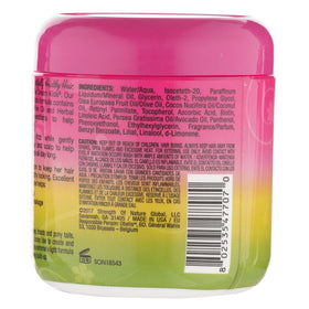 African Pride kids smooth edges texture closeup displays light gel consistency for easy styling