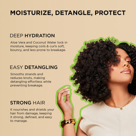 African Pride back label with ingredient list and directions for clear guidance