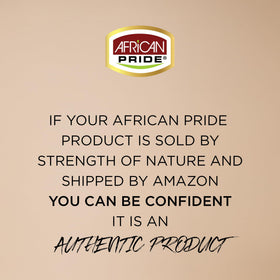 African Pride in shower setting used as pre-poo to prepare hair for gentler washing