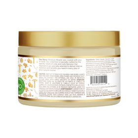 African Pride product on bathroom shelf in routine setting suggesting daily-use convenience