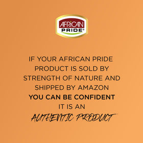 African Pride styled braids with sleek edges showing polished finish