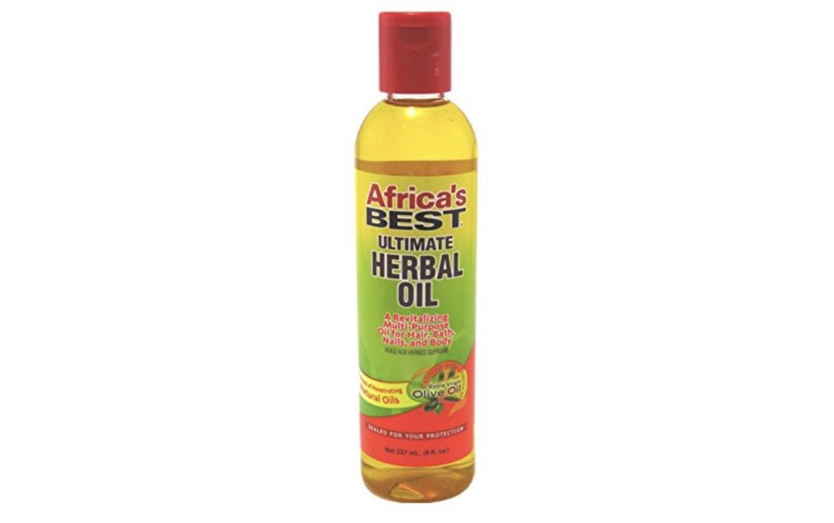 Africa's Best bottle front view showing label and benefits for multiuse care