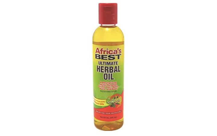 Africa's Best bottle front view showing label and benefits for multiuse care