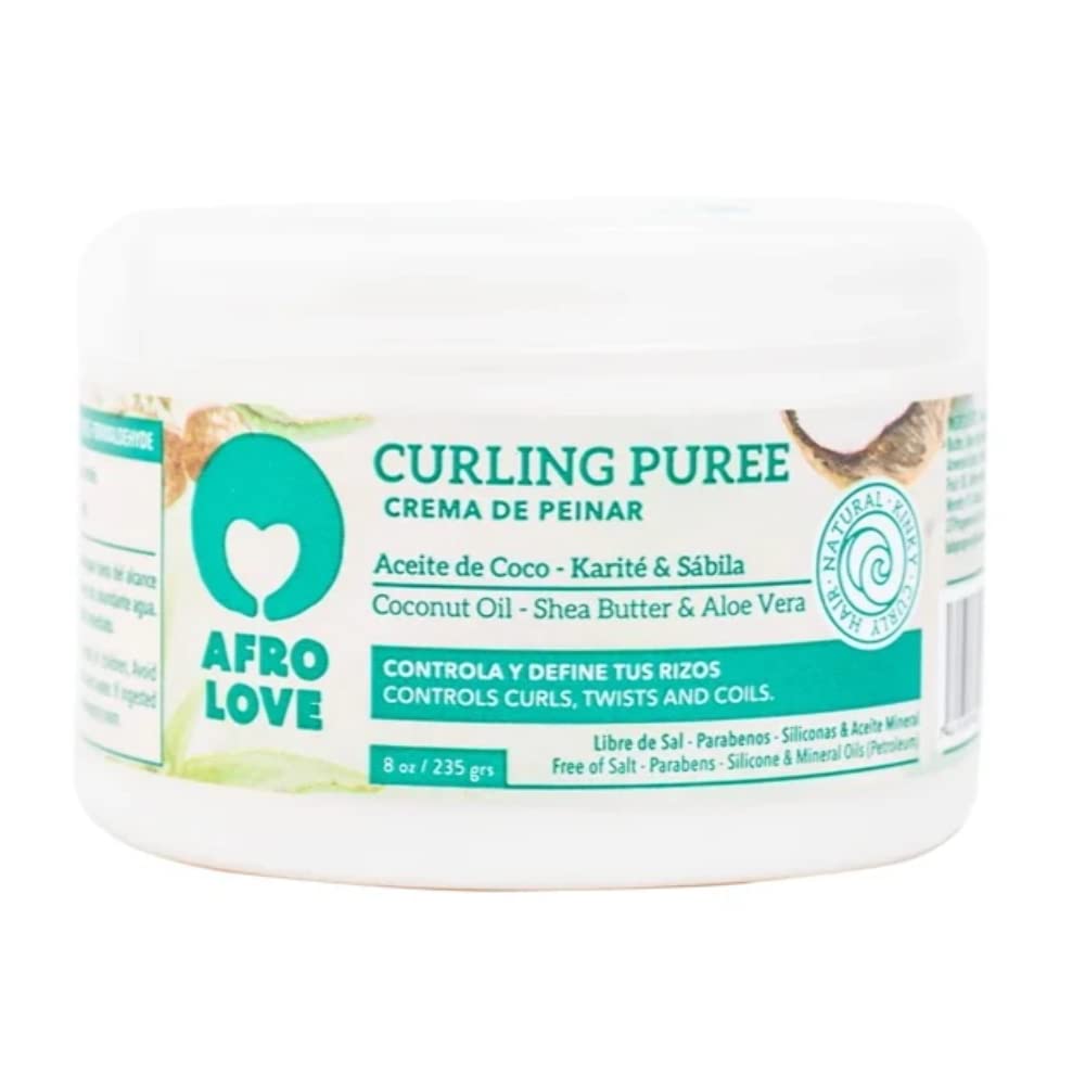 Afro Love close-up of cream texture highlighting moisturizing, non-greasy feel