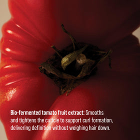 AG Care in hair during diffusing to enhance curl definition and volume