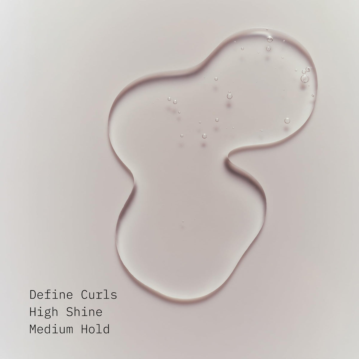 AG Care close-up of gel-cream texture emphasizing smooth application and lightweight hold