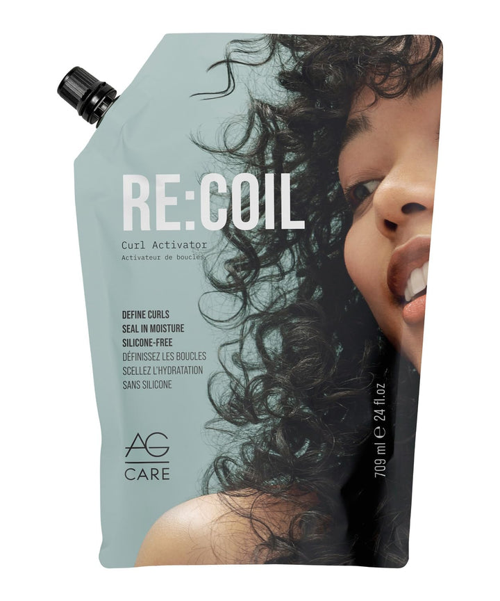 AG Care refill pouch front view showing product branding and eco benefit
