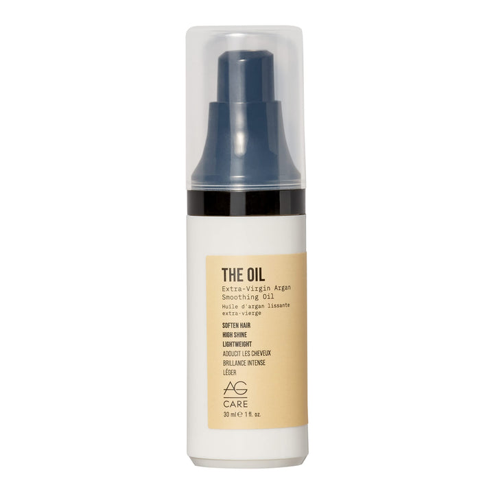AG Care bottle front view showing label and compact 1 fl oz size for travel