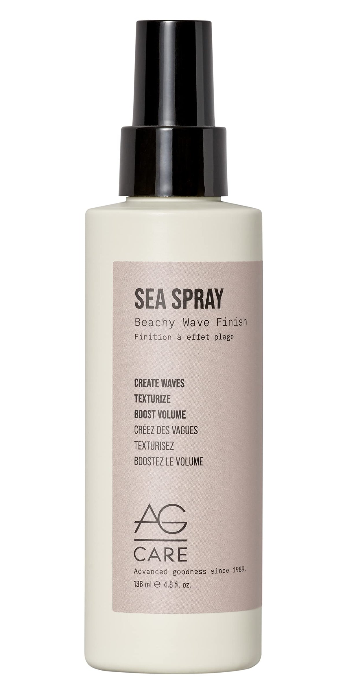 AG Hair Sea Spray front can view showing label and size, ideal for grab-and-go styling