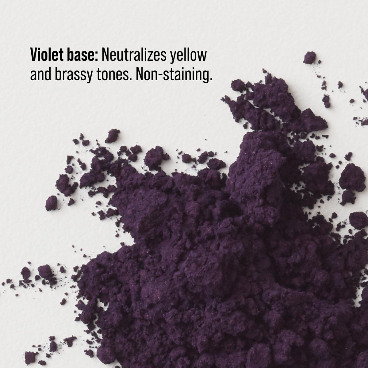 AG Hair Cosmetics violet lather close-up demonstrating brass reduction