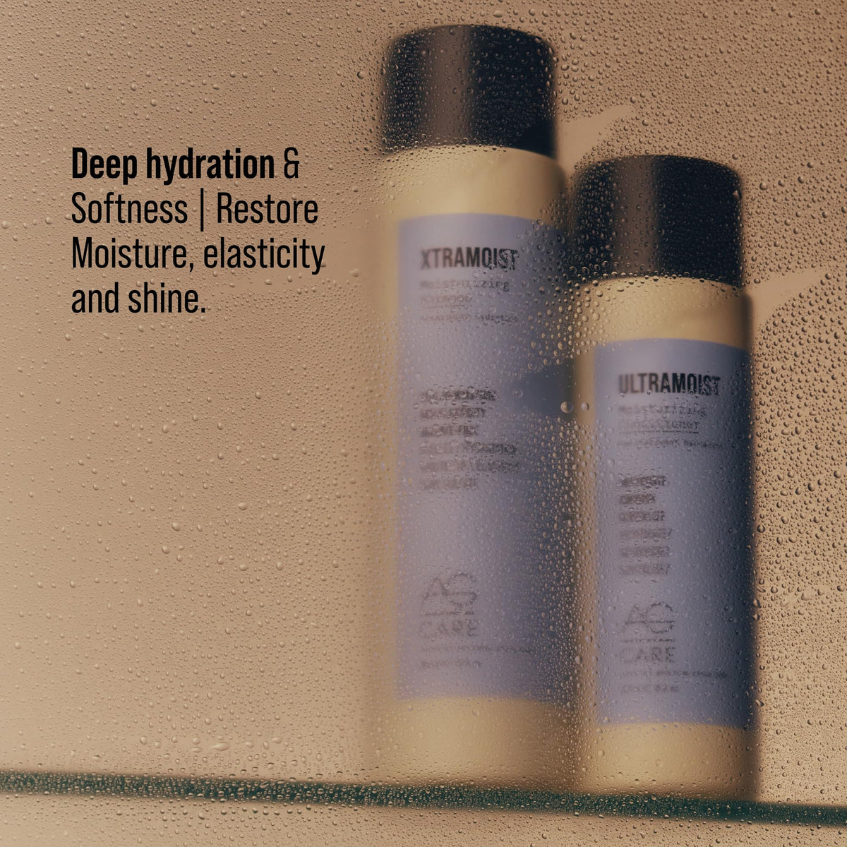 AG Care Xtramoist label close-up highlighting gentle salt-free formulation benefit