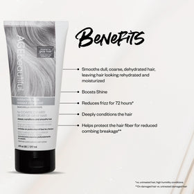 AGE beautiful creamy mask texture close-up showing silk-like hydration