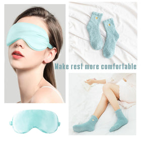 AHAGIFTREE lifestyle shot on bed demonstrating comforting atmosphere and thoughtful gift