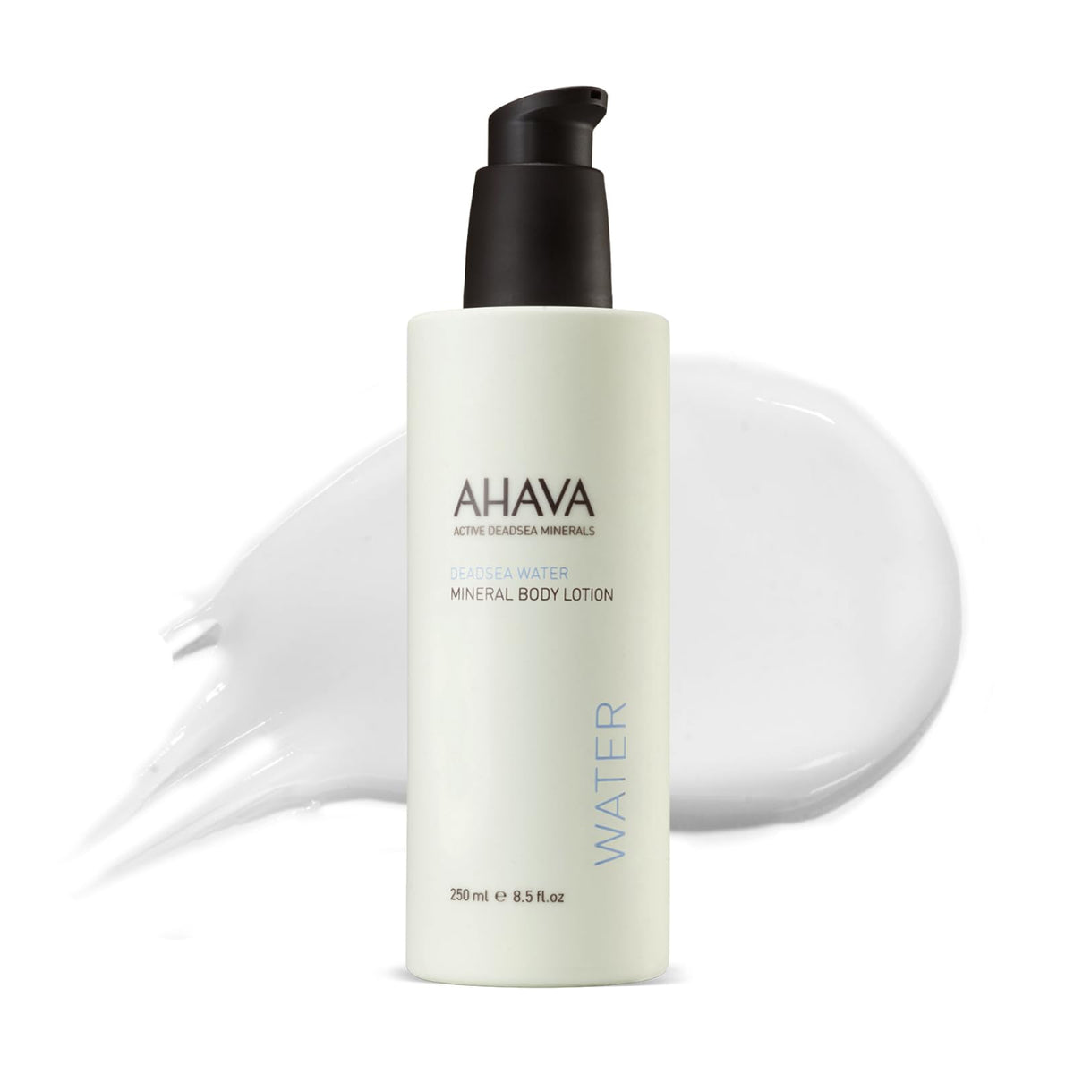 AHAVA front bottle shot showing packaging and daily hydration benefit