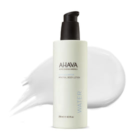 AHAVA front bottle shot showing packaging and daily hydration benefit